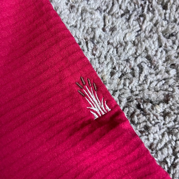 New KJUS Golf Pullover Q-Zip Shirt Spring Hill Golf Club Minnesota Red 54 XL - Picture 4 of 8